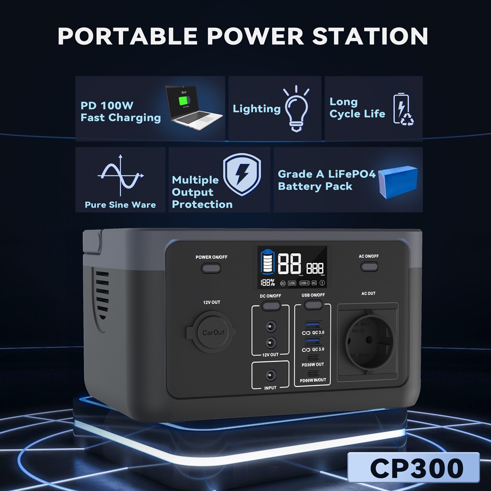 BP300 300W Portable Power Station