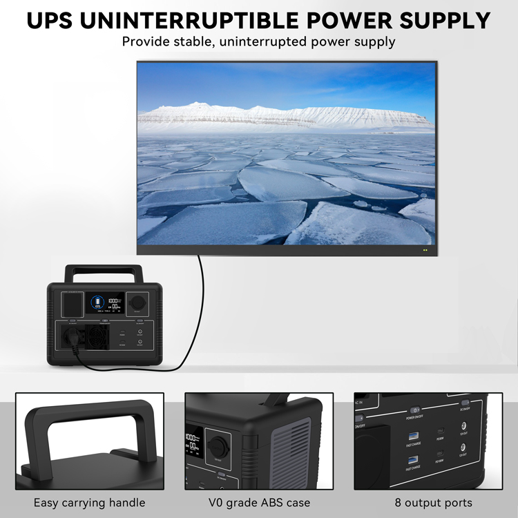 FP600W 600W Portable Power Station