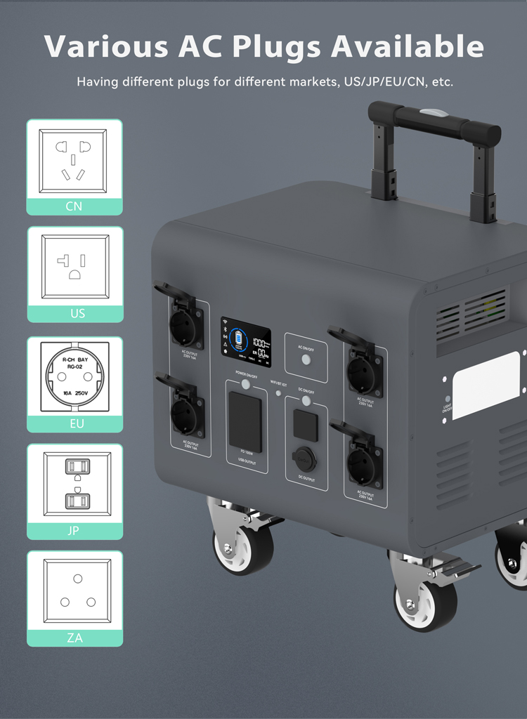 FP3000 3000W Portable Power Station