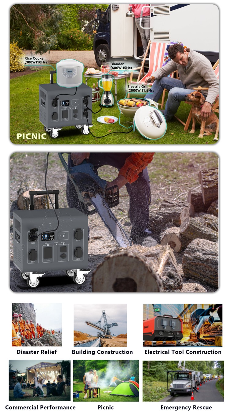 FP3000 3000W Portable Power Station