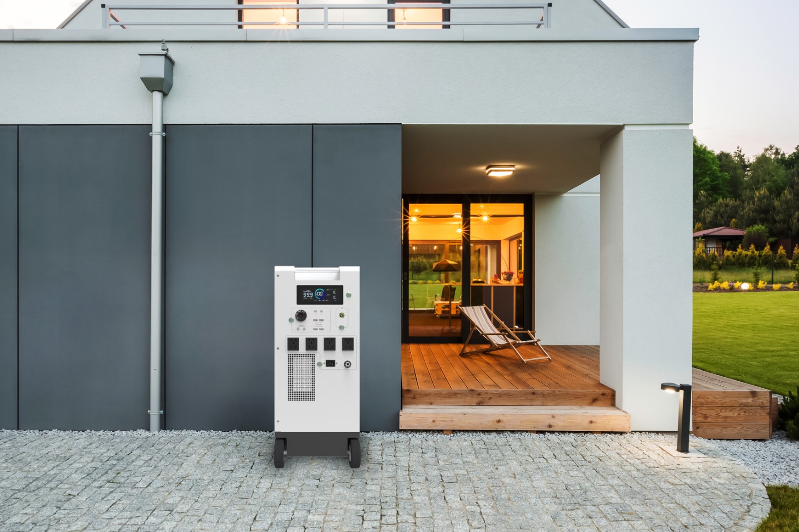 M512 51.2V 5120Wh LiFePO4 Home Solar Power System