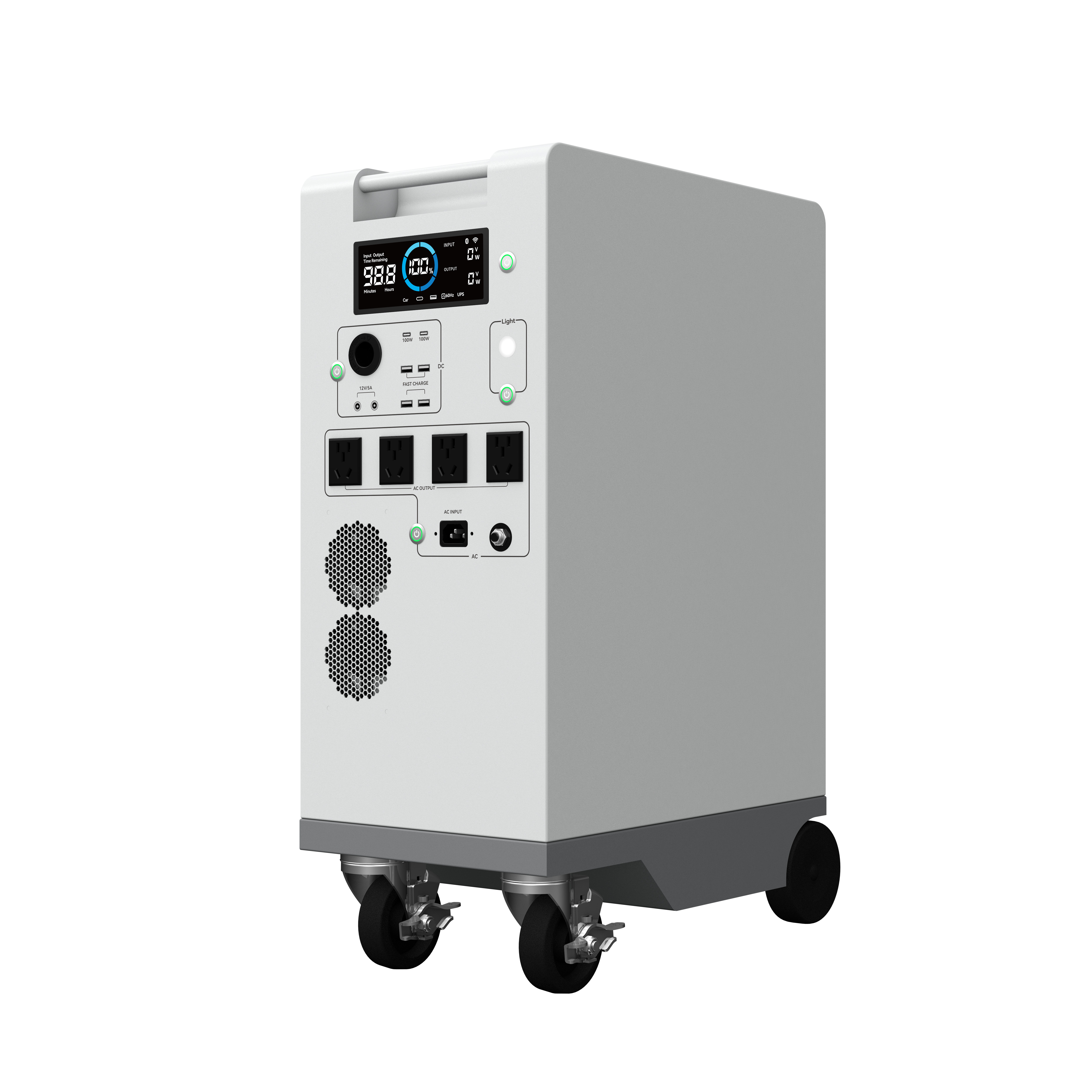 M512 51.2V 5120Wh LiFePO4 Home Solar Power System